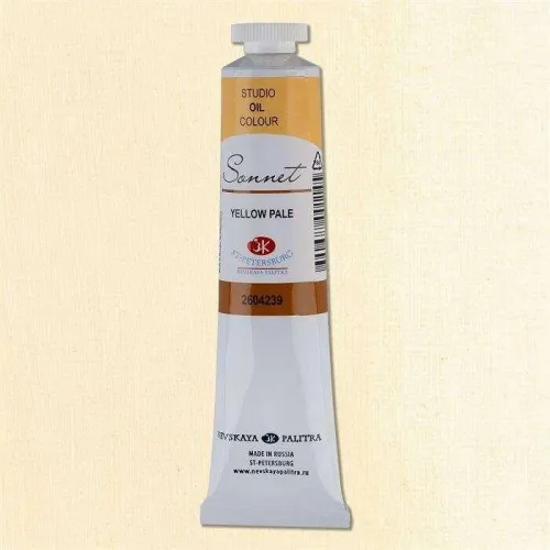 St.Petersburg Sonnet Yağlı Boya 46Ml Yellow Pale 2604239