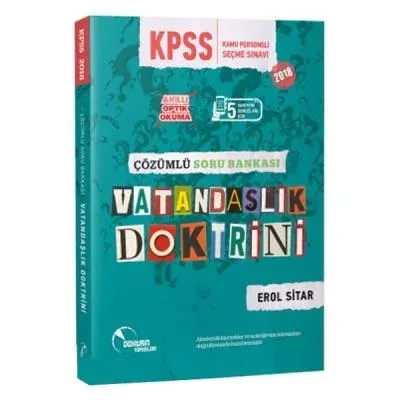 Doktrin KPSS Vatandaşlık Doktrini Çözümlü Soru Bankası 2018