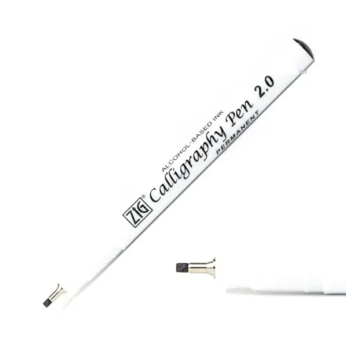 ZIG KALİGRAFİ KALEMİ PCA-210 PERMANENT 2,0MM SİYAH
