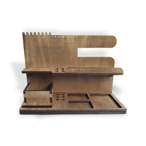 Çok Amaçlı Ahşap Masaüstü Düzenleyici - Halkkitabevi Çok Amaçlı Ahşap Masaüstü Düzenleyici - Halkkitabevi