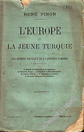 L'Europe et La Jeune Turquie -