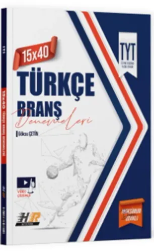 Hız ve Renk Yayınları TYT Türkçe 15 x 40 Denemeleri