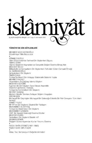 İSLAMİYAT (Türkiye'de Din Söylemleri)