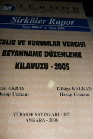 Türmob Sirküler Rapor 2006 / 4