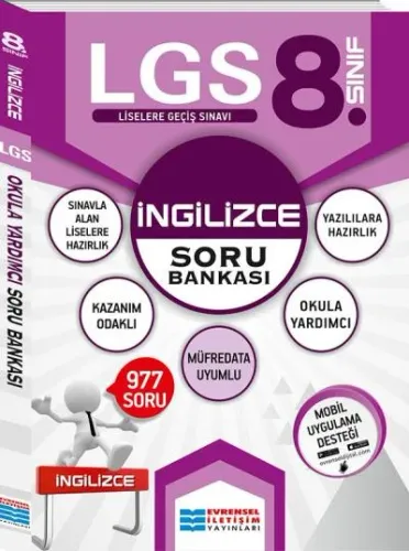 2018 8.Sınıf LGS İngilizce Soru Bankası