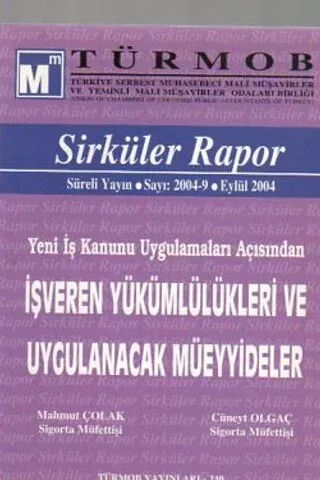 Türmob Sirküler Rapor 2004/9