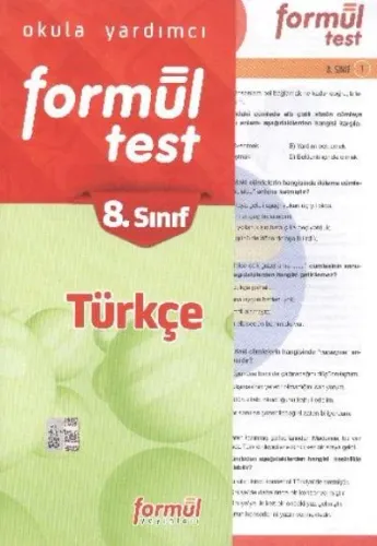 Formül - 8.Sınıf Türkçe Test