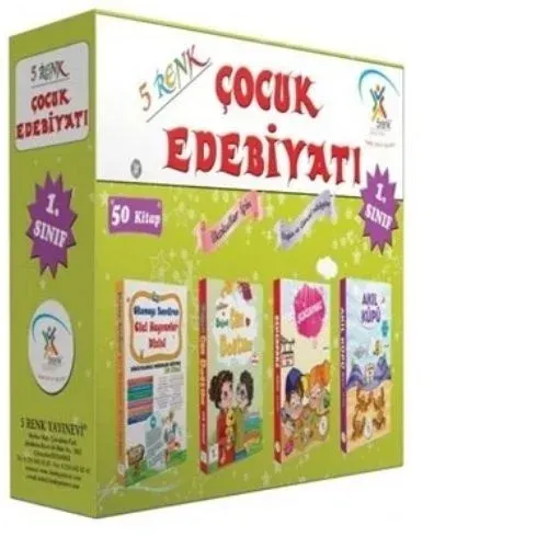 1. Sınıf Çocuk Edebiyatı  Okuma Kitabı Serisi 50 Kitap