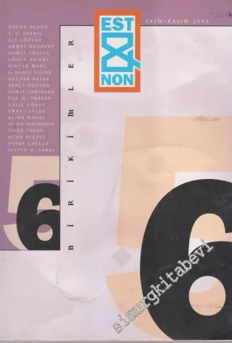 Est & Non Birikimler - 6      Ekim - Kasım