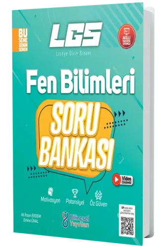 Bilinçsel Yayınları 8. Sınıf LGS Fen Bilimleri Soru Bankası