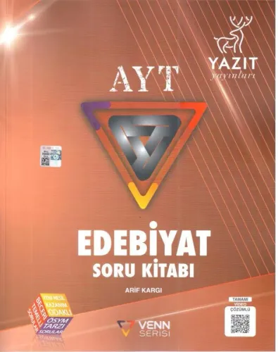 YAZIT VENN SERİSİ YKS AYT EDEBİYAT SORU KİTABI *YENİ*