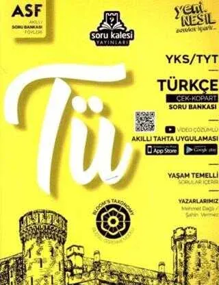 SORU KALESİ 2023 ASF TYT TÜRKÇE SORU BANKASI FÖYLERİ