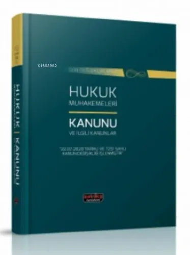 Hukuk Muhakemeleri Kanunu ve İlgili Kanunlar Dikişli Ciltli