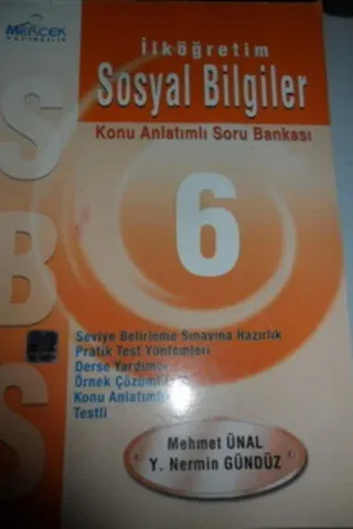 6. Sınıf Sosyal Bilgiler Konu Anlatımlı Soru Bankası