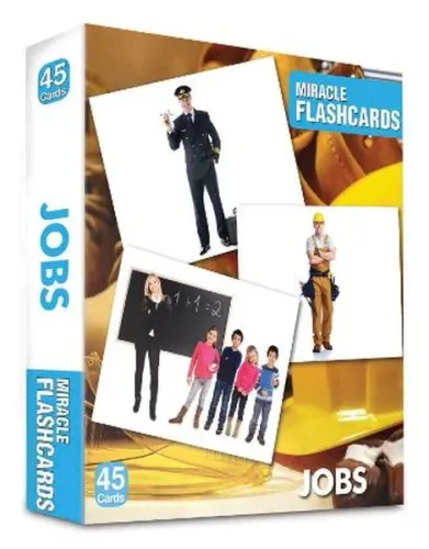 Miracle Flashcards - Jobs Box 45 Cards