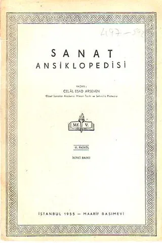 Sanat Ansiklopedisi 1955 / VI. Fasikül