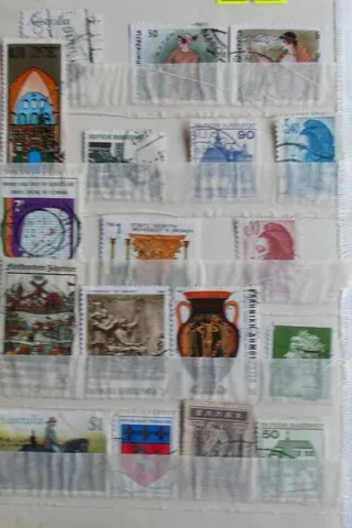 Koleksiyon Pul (18 Adet)