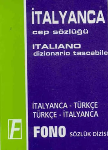 İtalyanca Cep Sözlüğü; İtalyanca-Türkçe Türkçe-İtalyanca