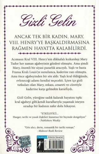 Gizli Gelin Diane Haeger Artemis Yayınları %46 indirimli
