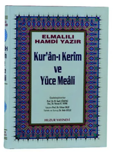 Kuran-ı Kerim ve Yüce Meali - Küçük Boy; Hafız Osman Hatlı