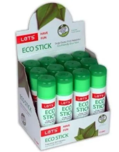 Lets Çevre Dostu Stick Yapıştırıcı 22gr (20 Adetli Kutularda)