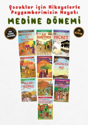 Hikayelerle Çocuklar İçin Siyer ve Değerler Eğitimi 40 Kitap | benliki Hikayelerle Çocuklar İçin Siyer ve Değerler Eğitimi 40 Kitap | benliki