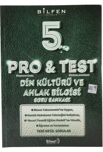 BİLFEN 5.Sınıf PROTEST DİN KÜLTÜRÜ Soru Bankası