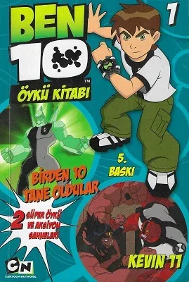 Ben 10 Öykü Kitabı - 1 Birden 10 Tane Oldular