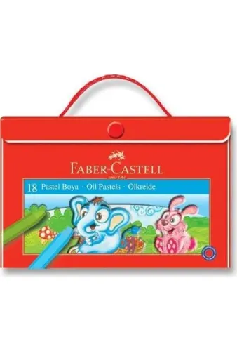 FABER CASTELL 18 RENK REDLİNE PASTEL BOYA ÇANTALI