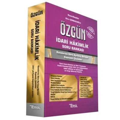 Özgün İdari Hakimlik Soru Bankası