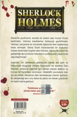 Sherlock Holmes - Kanıt Sherlock Holmes Neden Kitap %62 indirimli