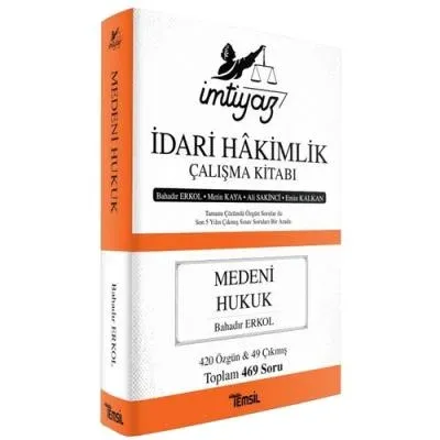 İmtiyaz İdari Hakimlik Çalışma Kitabı