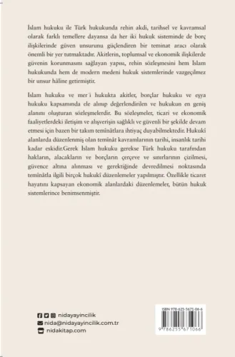 REHIN AKDI İSLAM HUKUKU VE MER‘İ HUKUKA GÖRE