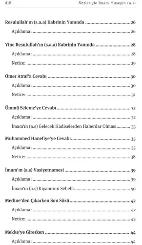 Sözleriyle İmam Hüseyin (a.s) (Sıvama Ciltl) Muhammed Sadık Necmi Sözleriyle İmam Hüseyin (a.s) (Sıvama Ciltl) Muhammed Sadık Necmi