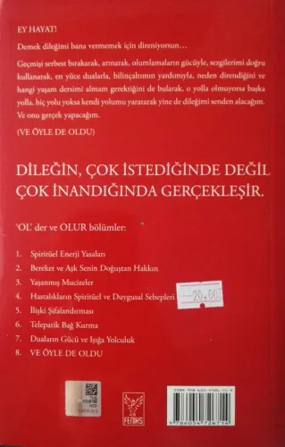 Ol Der ve Olur Tuğçe Işınsu Feniks Kitap