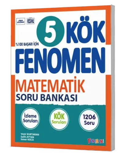 Fenomen Okul Yayınları 5. Sınıf Matematik KÖK Soru Bankası