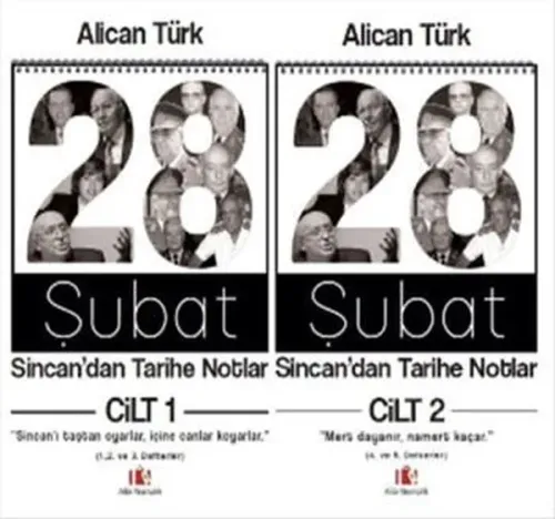 28 Şubat Sincan'dan Tarihe Notlar 2 Cilt Takım