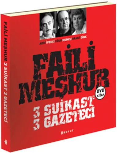 Faili Meşhur 3 Suikast 3 Gazeteci (Dvd + Kitap)