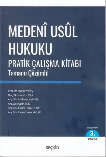 Medeni Usul Hukuku Pratik Çalışma Kitabı