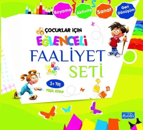 Eğlenceli Faaliyet Seti Yeşil Kitap – 3 YAŞ ÜZERİ