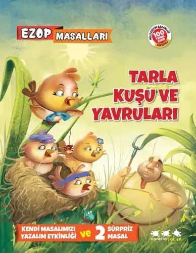 Ezop Masalları-Tarla Kuşu ve Yavruları