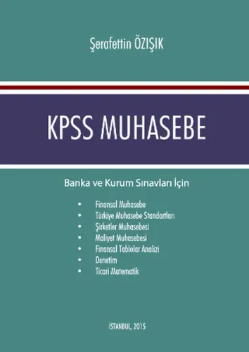 KPSS A Grubu Muhasebe Konu Anlatımlı