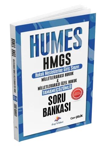 Dizgi Kitap Yayınları 2025 Humes HMGS Milletlerarası Hukuk &amp; Milletlerarası  Özel Hukuk Tamamı Çözümlü Soru Bankası