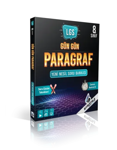 STRATEJİ 8. SINIF GÜN GÜN PARAGRAF SORU BANKASI