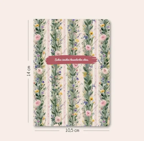 Râyihâ - Çiçekli – 3’lü Mininote Defter