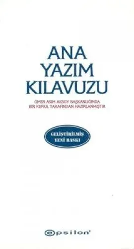 Ana Yazım Kılavuzu