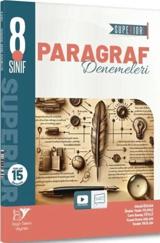 Beyin Takımı Yayınları 8. Sınıf LGS Paragraf Superıor 15'li Deneme