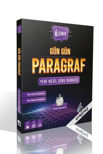 STRATEJİ 6.SINIF GÜN GÜN PARAGRAF SORU BANKASI