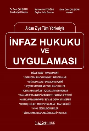İNFAZ HUKUKU VE UYGULAMASI