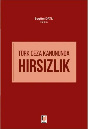 Türk Ceza Kanununda Hırsızlık